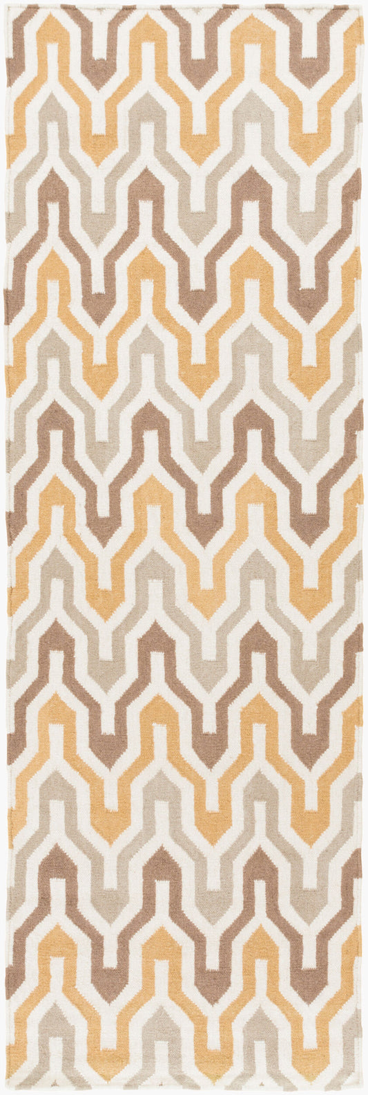 Fallon FAL-1108 8ft Runner Handmade Wool Runner Rug