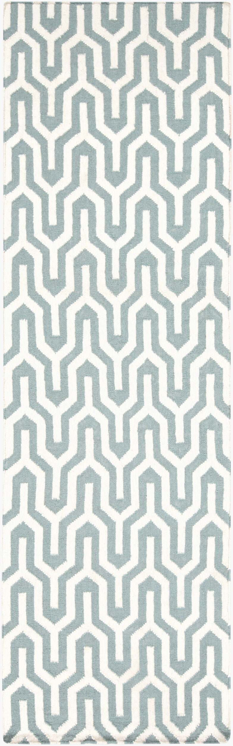Fallon FAL-1109 8ft Runner Handmade Wool Runner Rug