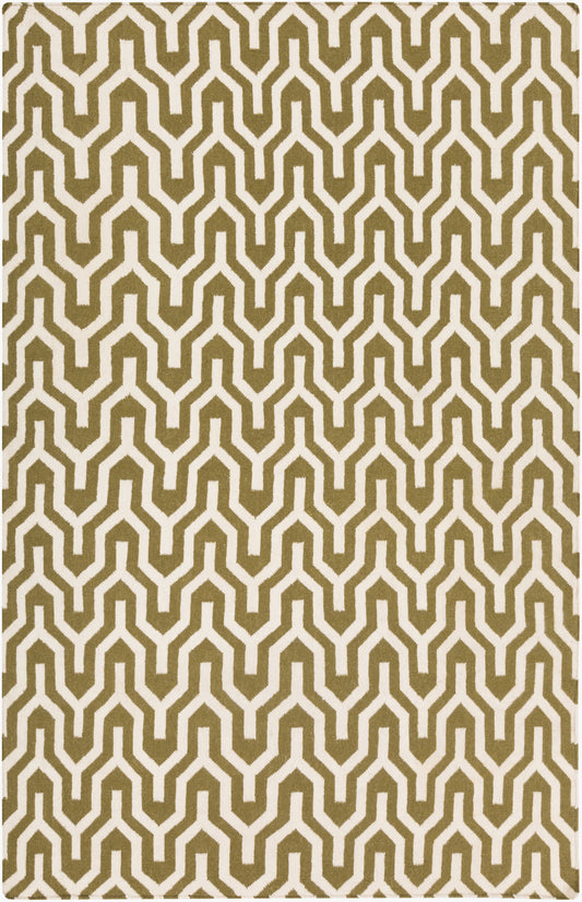 Alfombra de lana hecha a mano Fallon FAL-1110 de 8' x 11'