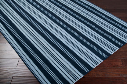 Farmhouse Stripes FAR-7000 2' x 3' Handmade Wool Accent Rug