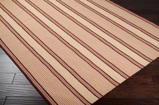 Farmhouse Stripes FAR-7007 8' x 11' Handmade Wool Area Rug