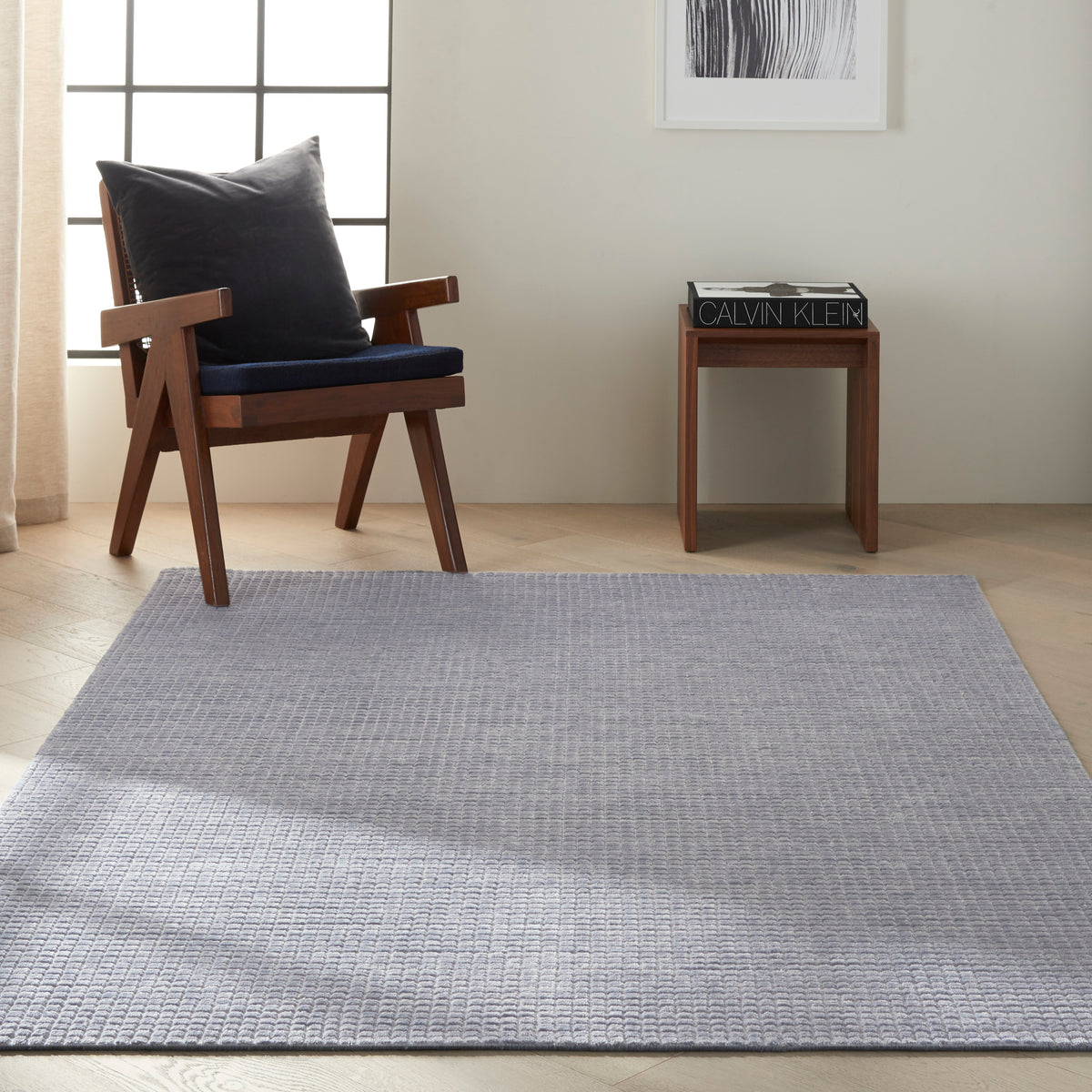 Calvin Klein Pretoria CK890 Blue Woven Rug