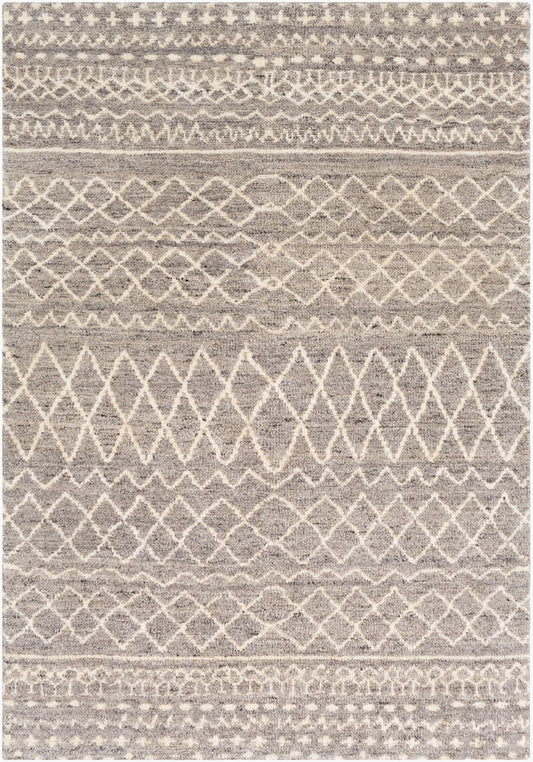 Alfombra decorativa de lana hecha a mano Fez FEZ-2300 de 2' x 3'