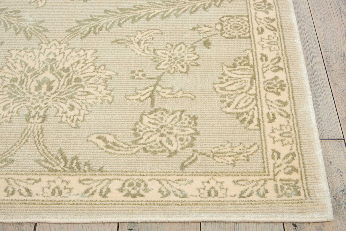 Luminance LUM04 Cream Mint Loomed Rug