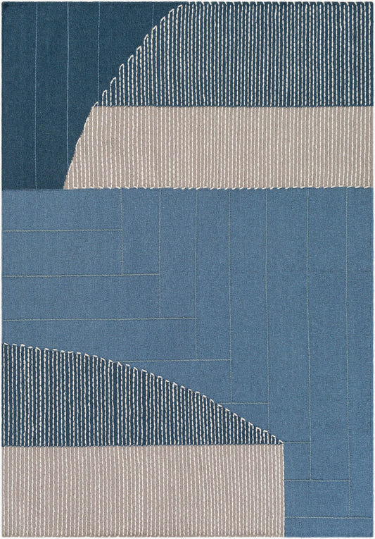 Fulham FHM-2300 5' x 7' Handmade Wool Area Rug