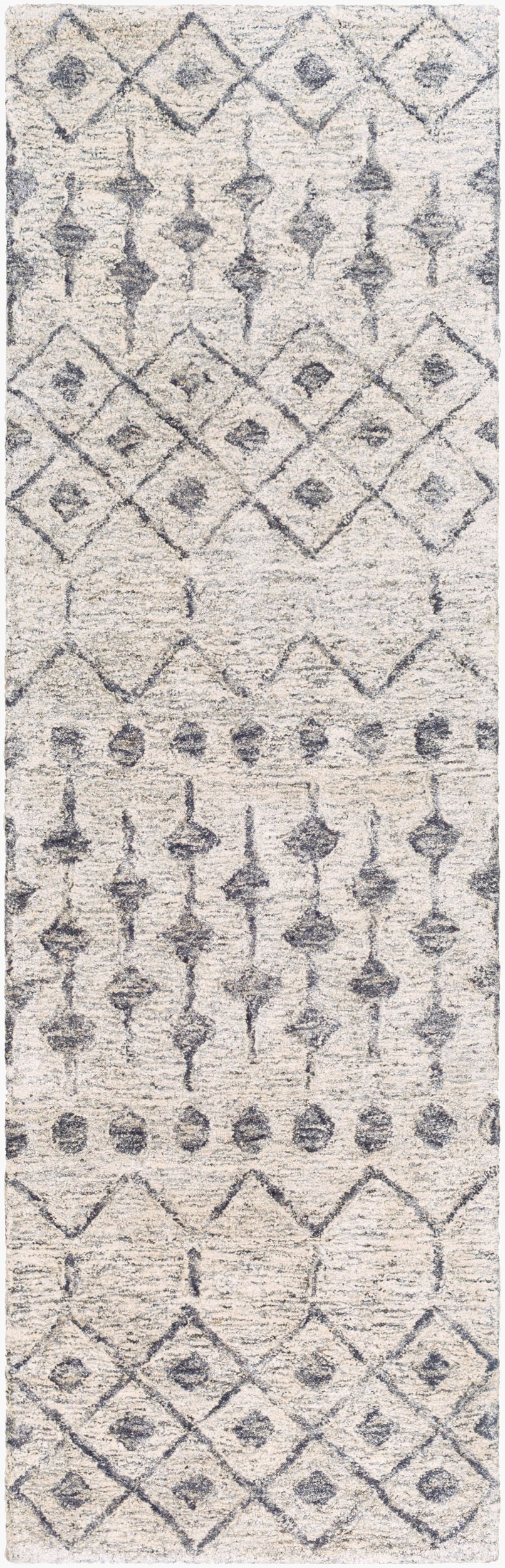 Falcon FLC-8011 8ft Runner Handmade Runner Rug