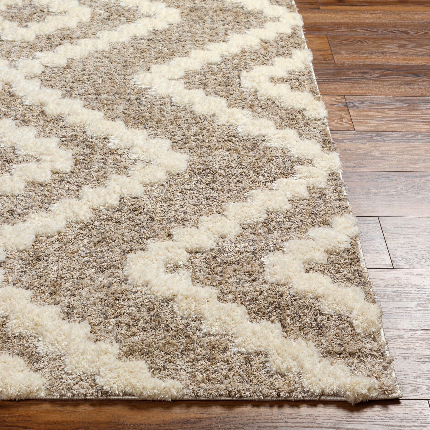 Florida FLD-2303 5' x 7' Machine Woven Area Rug