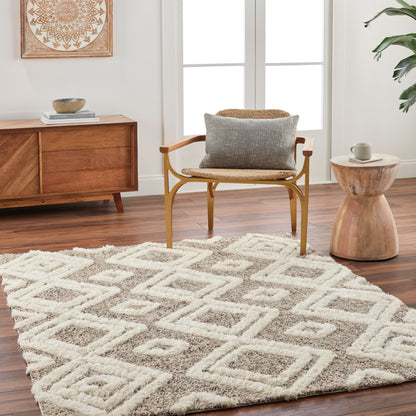 Florida FLD-2308 5' x 7' Machine Woven Area Rug