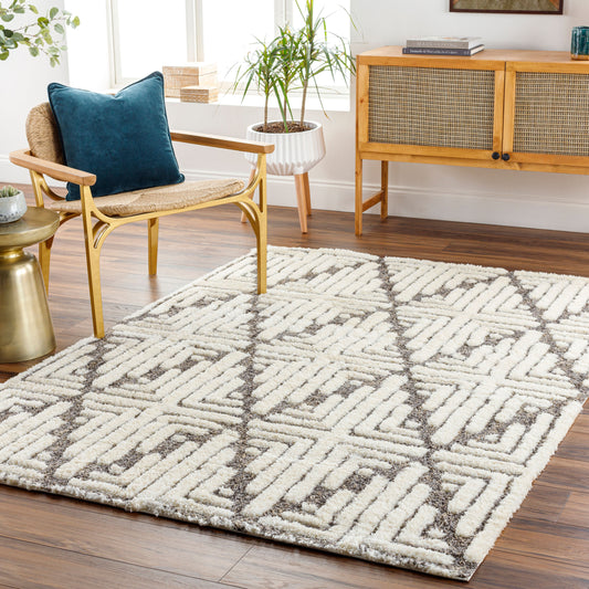 Florida FLD-2310 6' x 9' Machine Woven Area Rug