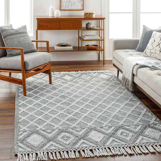 Fleur FLE-2300 2' x 3' Handmade Recyled Accent Rug