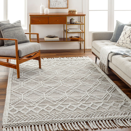 Fleur FLE-2302 5' x 7' Handmade Recyled Area Rug
