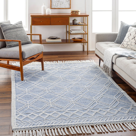 Fleur FLE-2303 2' x 3' Handmade Recyled Accent Rug