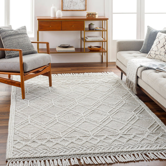 Fleur FLE-2304 2' x 3' Handmade Recyled Accent Rug