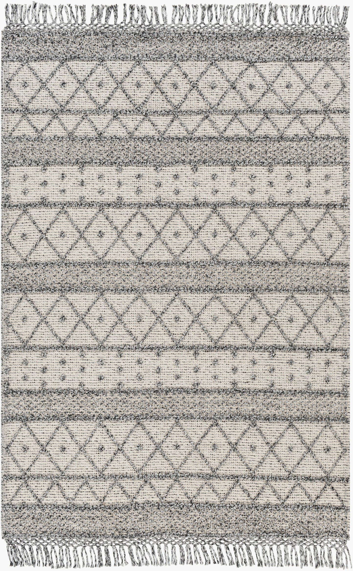 Fleur FLE-2305 2' x 3' Handmade Recyled Accent Rug