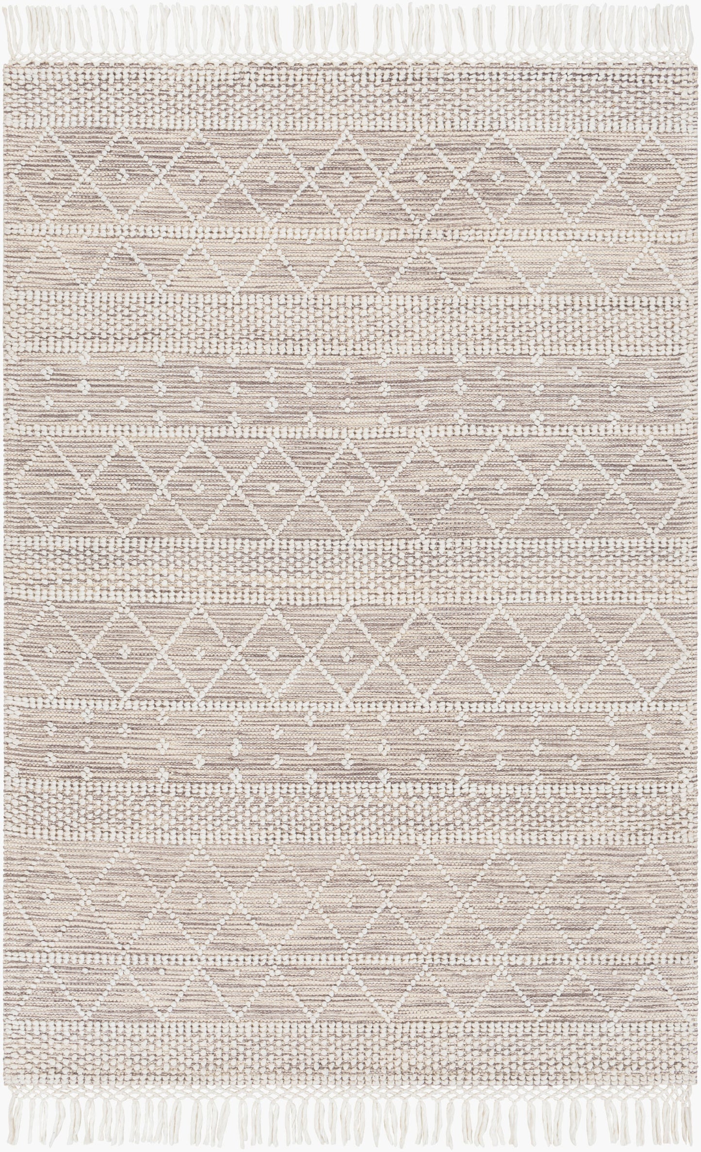 Fleur FLE-2306 6' x 9' Handmade Recyled Area Rug