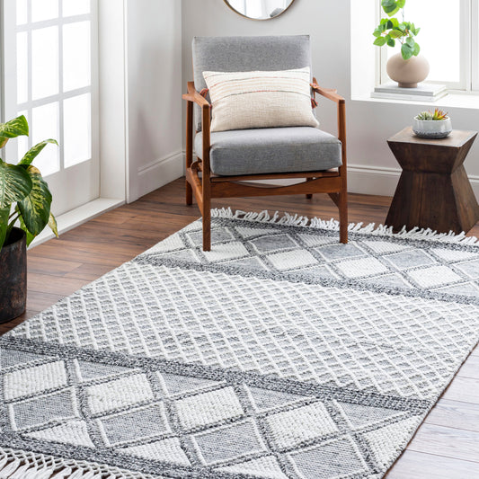 Fleur FLE-2307 2' x 3' Handmade Recyled Accent Rug