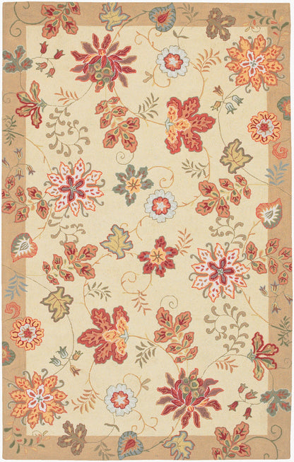Flor FLO-8903 2' x 3' Handmade Wool Accent Rug