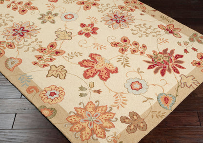 Flor FLO-8903 2' x 3' Handmade Wool Accent Rug