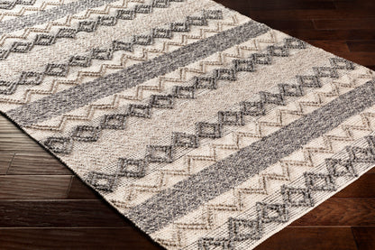 Farmhouse Neutrals FLS-2302 3' x 5' Handmade Accent Rug