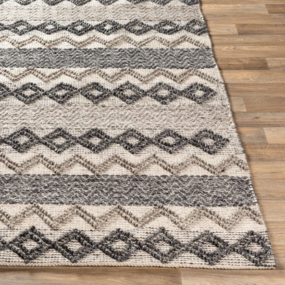 Farmhouse Neutrals FLS-2302 2' x 3' Handmade Accent Rug