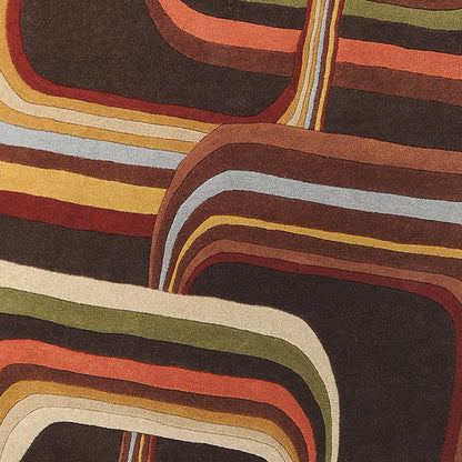 Forum FM-7007 4ft Round Handmade Wool Accent Rug