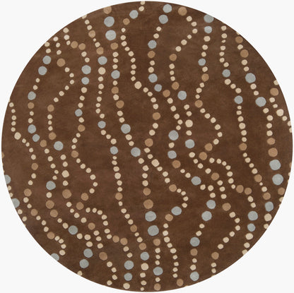 Forum FM-7010 8ft Round Handmade Wool Area Rug