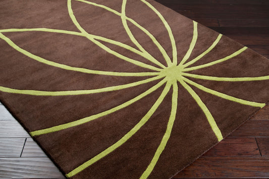 Forum FM-7073 8ft Square Handmade Wool Area Rug