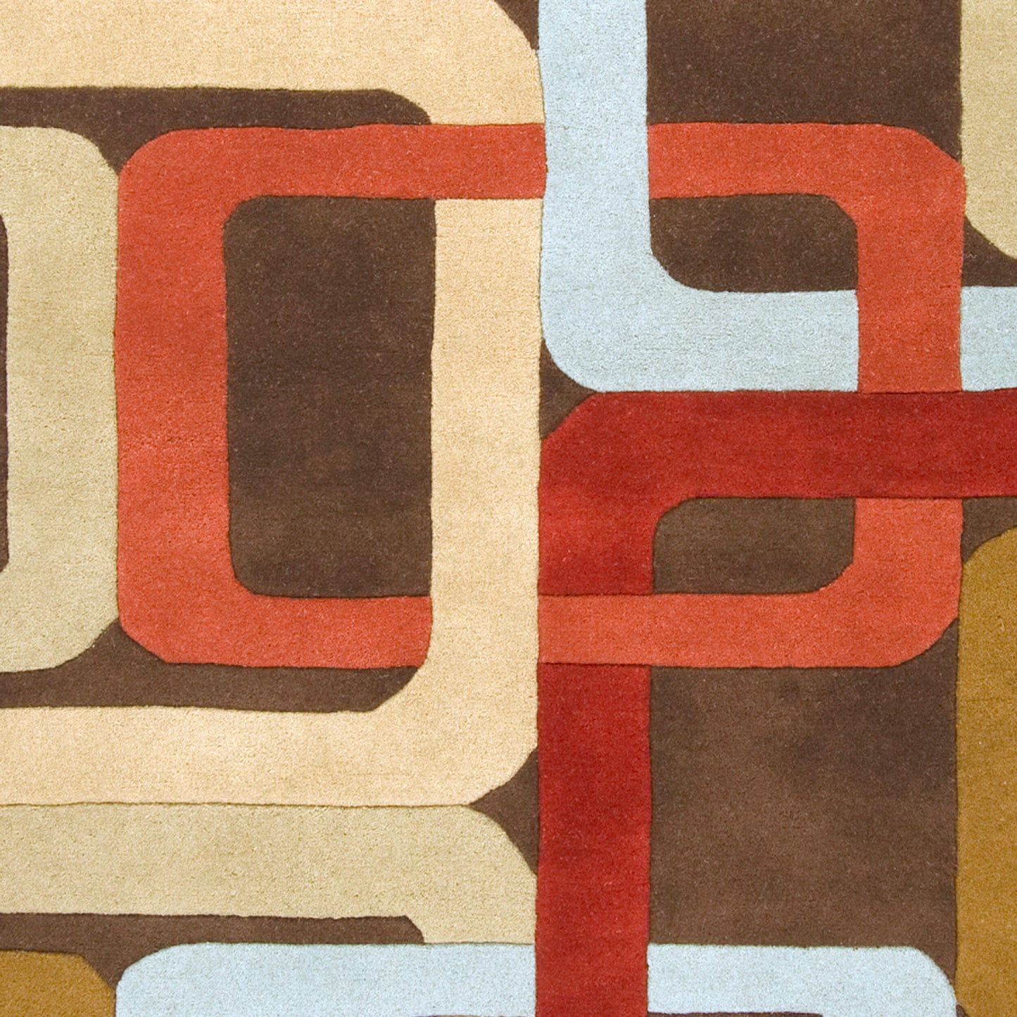 Forum FM-7106 8ft Square Handmade Wool Area Rug