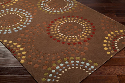 Forum FM-7107 8ft Round Handmade Wool Area Rug