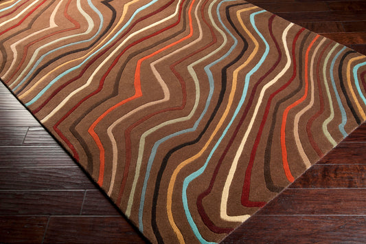Forum FM-7155 9ft Square Handmade Wool Area Rug