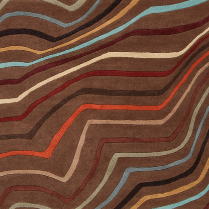 Forum FM-7155 9ft Square Handmade Wool Area Rug