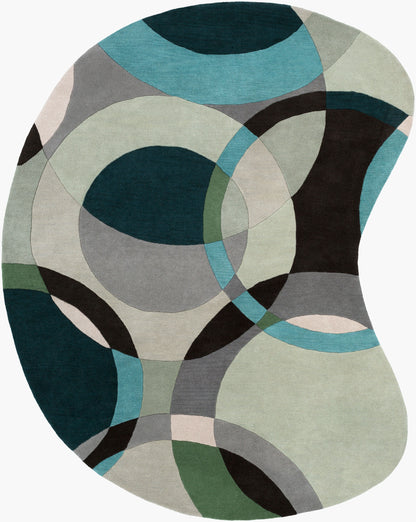 Forum FM-7157 8' x 10' Specialty Handmade Wool Area Rug