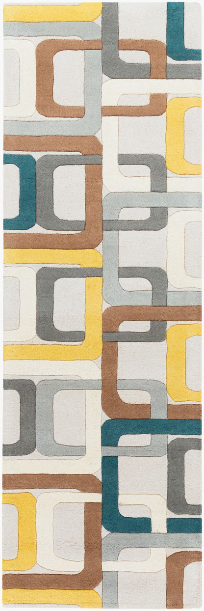 Forum FM-7159 8ft Runner Handmade Wool Runner Rug