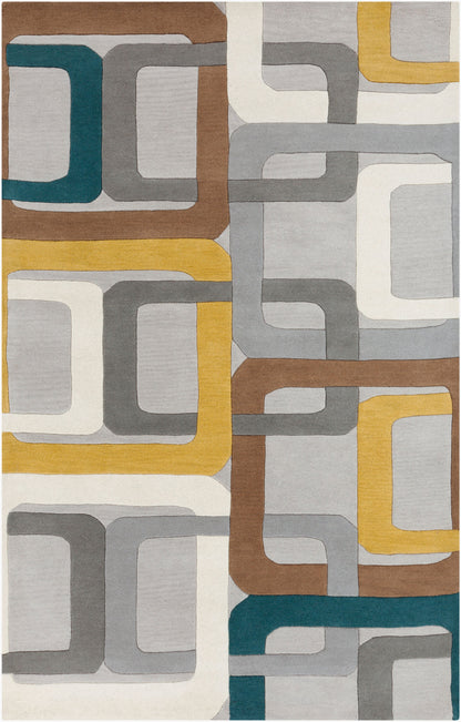Alfombra de lana hecha a mano Forum FM-7159 de 3 x 4,2 m