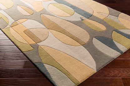 Forum FM-7197 8ft Square Handmade Wool Area Rug
