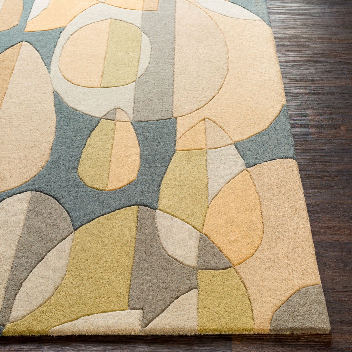 Forum FM-7197 6ft Square Handmade Wool Area Rug