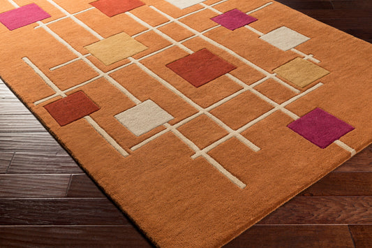 Alfombra de lana hecha a mano Forum FM-7202 de 3,6 x 4,5 m