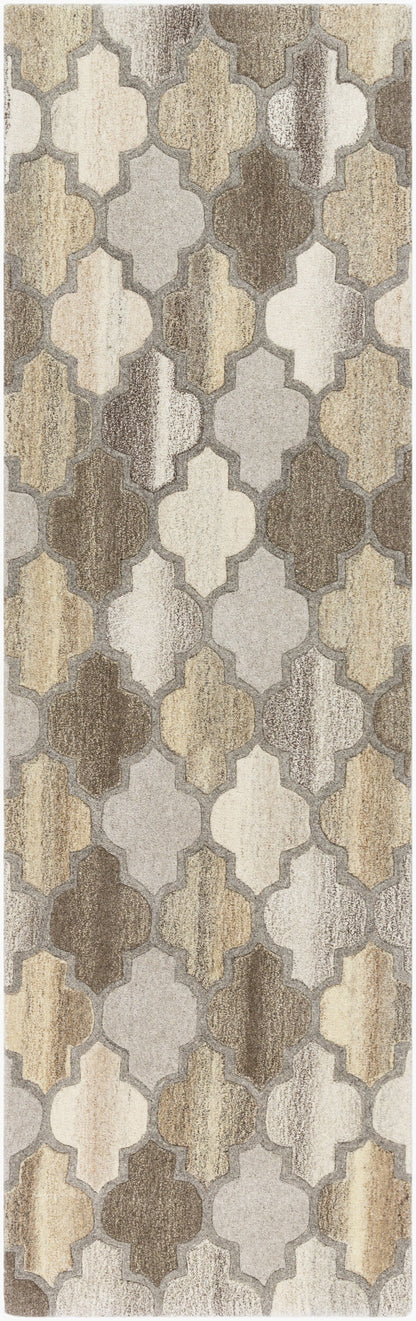 Forum FM-7208 8ft Runner Handmade Wool Runner Rug
