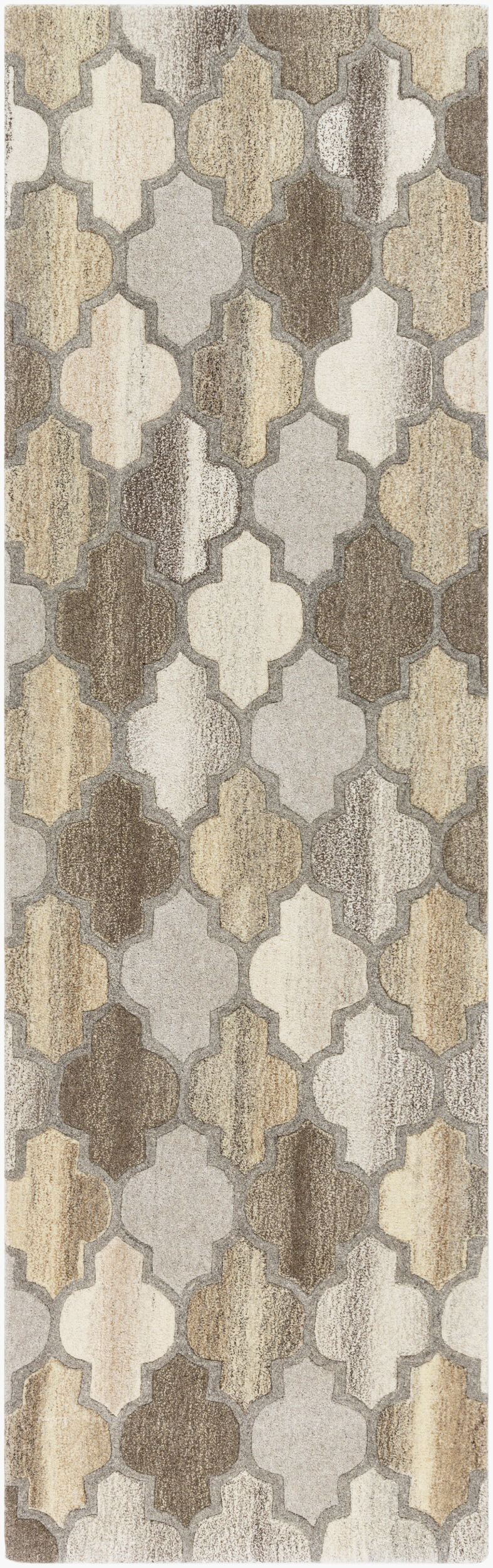 Forum FM-7208 12ft Runner Handmade Wool Runner Rug