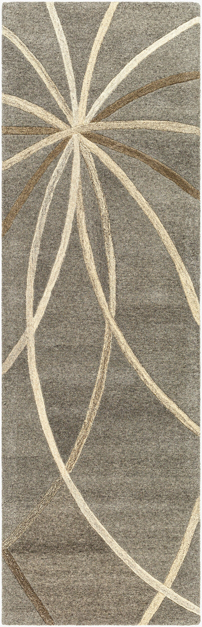 Forum FM-7217 8ft Runner Handmade Wool Runner Rug