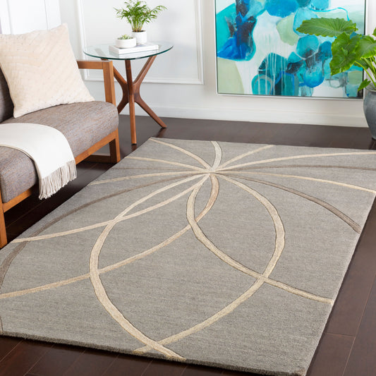 Alfombra de lana hecha a mano Forum FM-7217 de 2,7 x 3,6 m