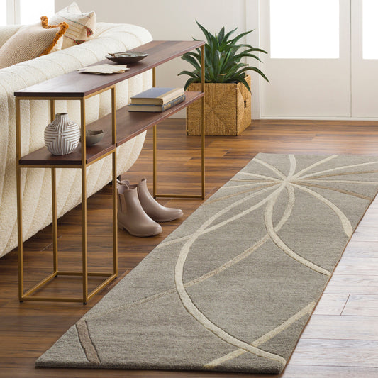 Forum FM-7217 8ft Runner Handmade Wool Runner Rug