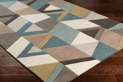 Forum FM-7219 8ft Runner Handmade Wool Runner Rug