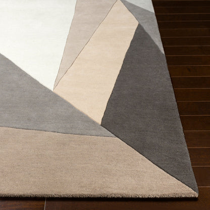 Alfombra de lana hecha a mano Forum FM-7225 de 8' x 11'