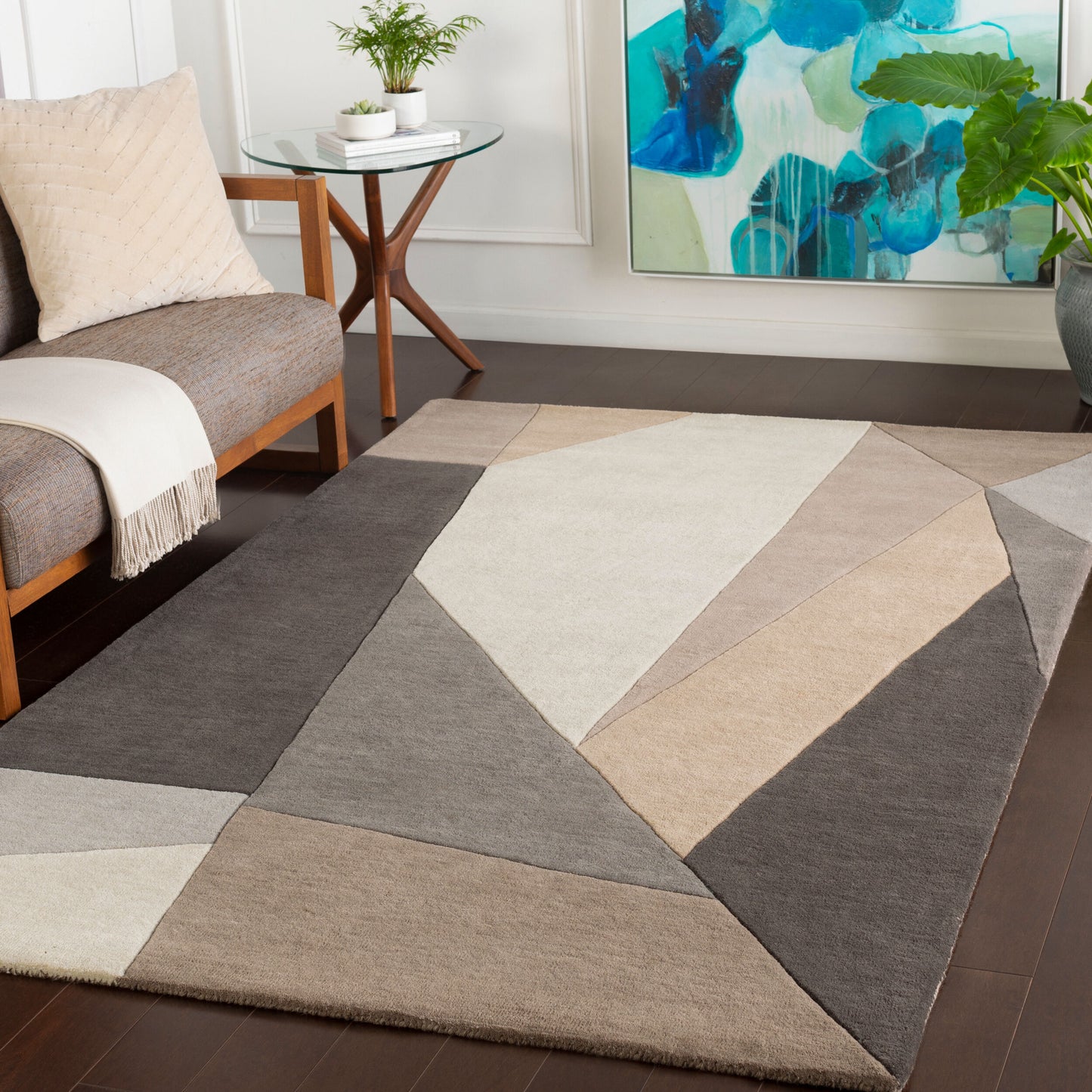 Forum FM-7225 9' x 12' Handmade Wool Area Rug