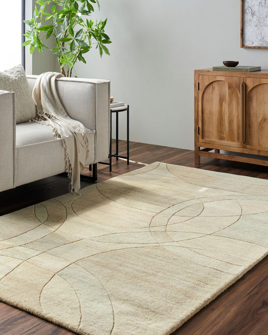 Forum FM-7241 8ft Runner Handmade Wool Runner Rug