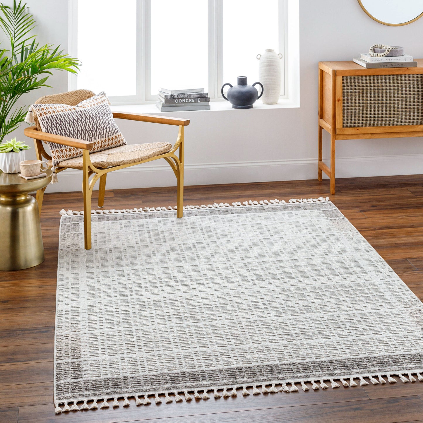 Finland FND-2300 7ft Runner Machine Woven Runner Rug