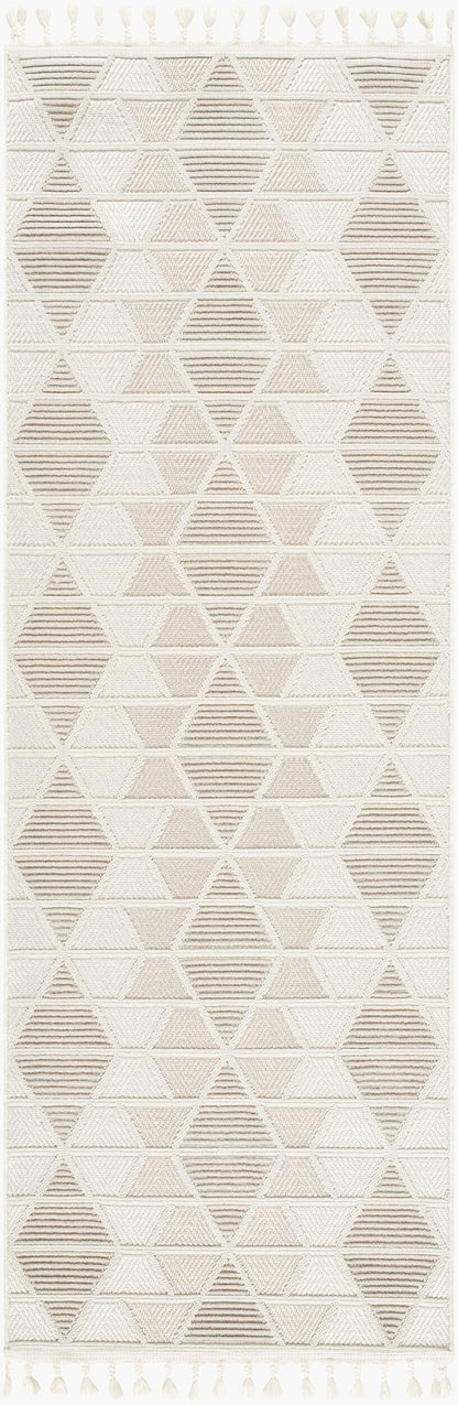 Finland FND-2301 7ft Runner Machine Woven Runner Rug