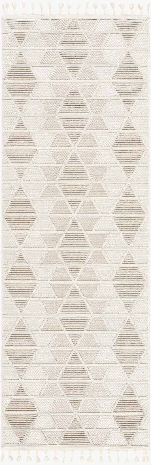 Finland FND-2301 7ft Runner Machine Woven Runner Rug