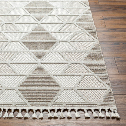 Finland FND-2301 7ft Runner Machine Woven Runner Rug